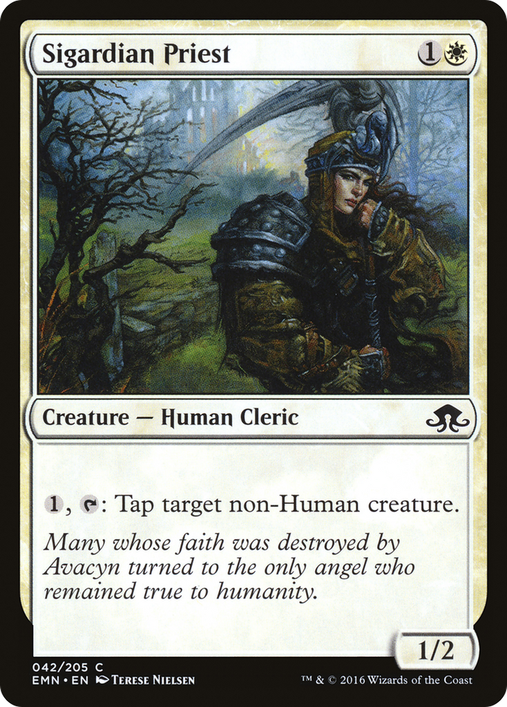 Magic: The Gathering - Sigardian Priest - Eldritch Moon