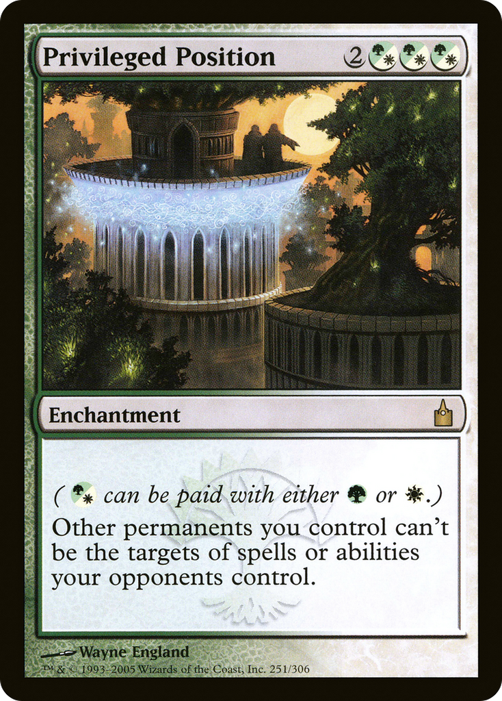 Magic: The Gathering - Privileged Position - Ravnica: City of Guilds