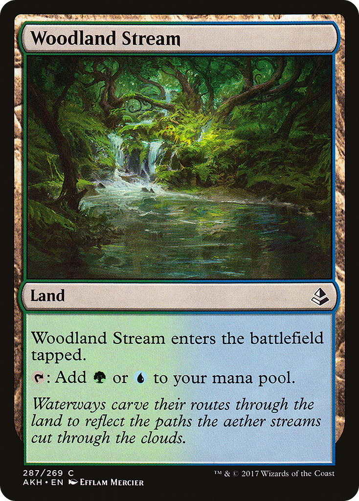Magic: The Gathering - Woodland Stream - Amonkhet