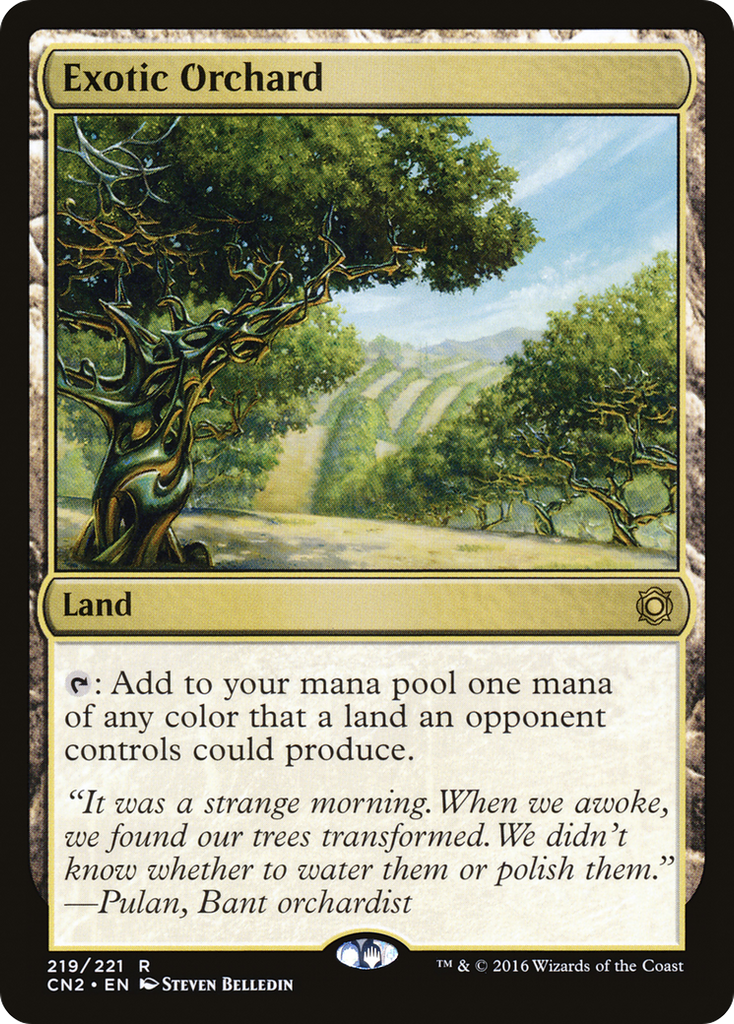 Magic: The Gathering - Exotic Orchard - Conspiracy: Take the Crown