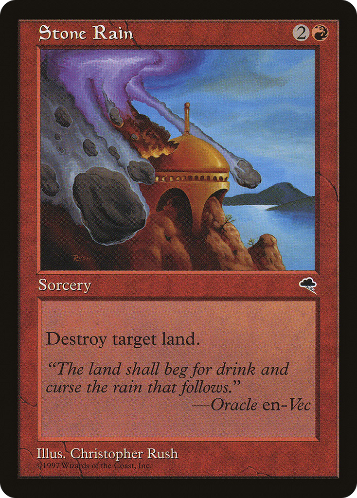 Magic: The Gathering - Stone Rain - Tempest