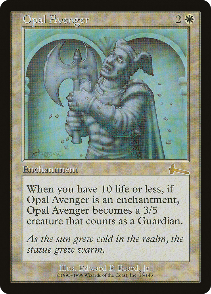 Magic: The Gathering - Opal Avenger - Urza's Legacy