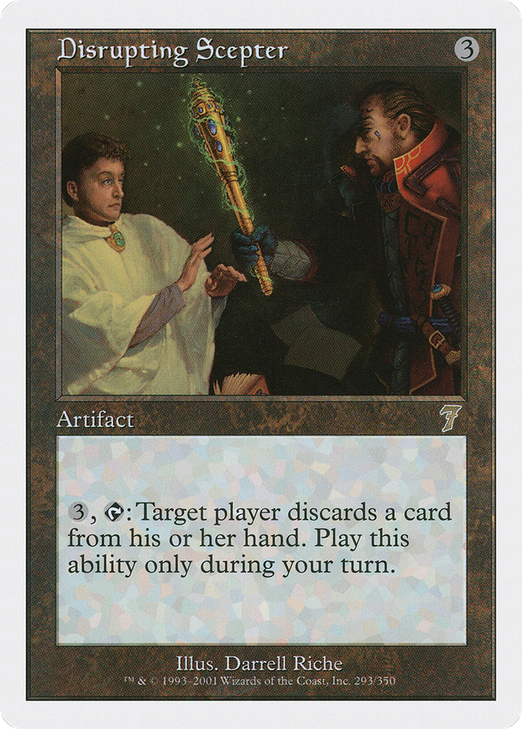 Magic: The Gathering - Disrupting Scepter - Seventh Edition