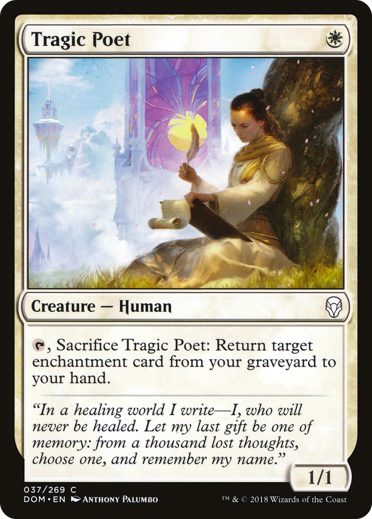 Magic: The Gathering - Tragic Poet - Dominaria