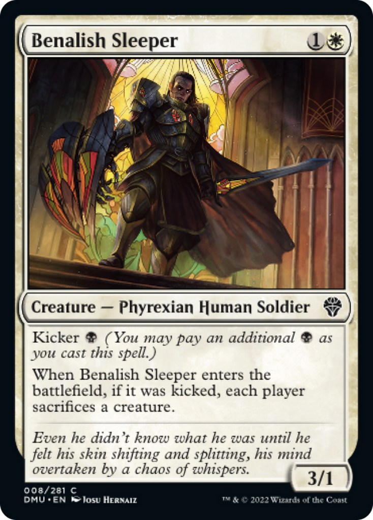 Magic: The Gathering - Benalish Sleeper - Dominaria United