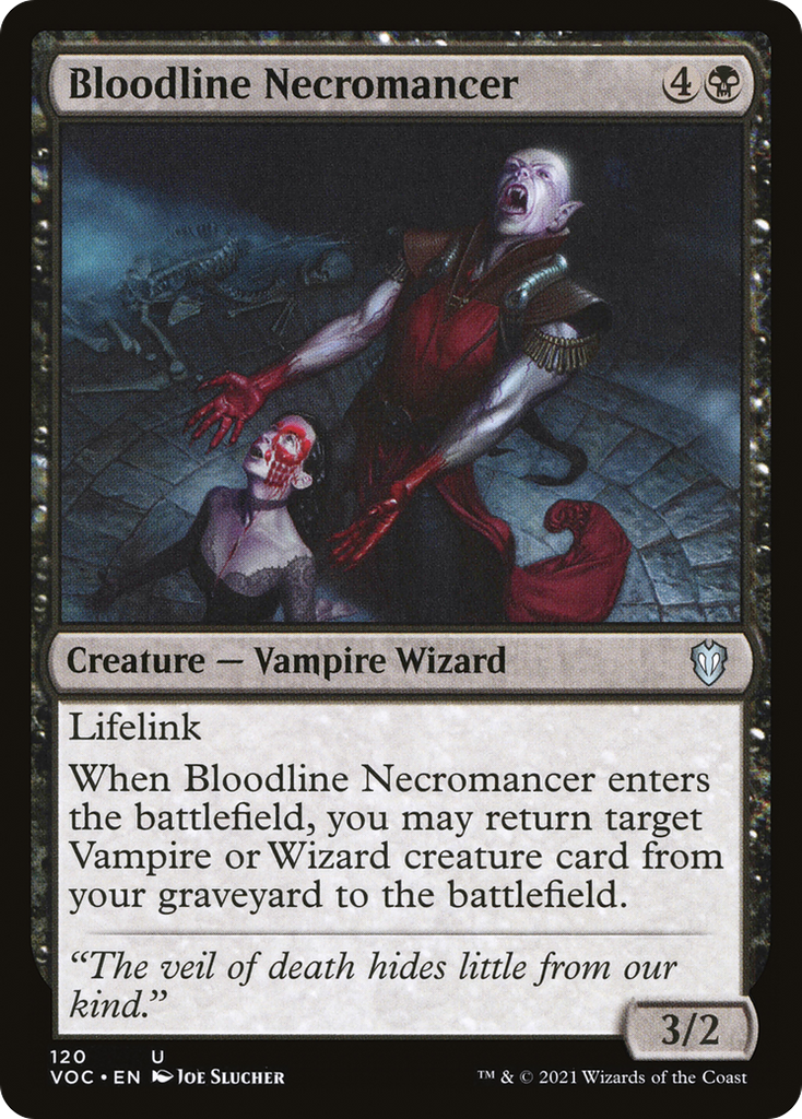 Magic: The Gathering - Bloodline Necromancer - Crimson Vow Commander