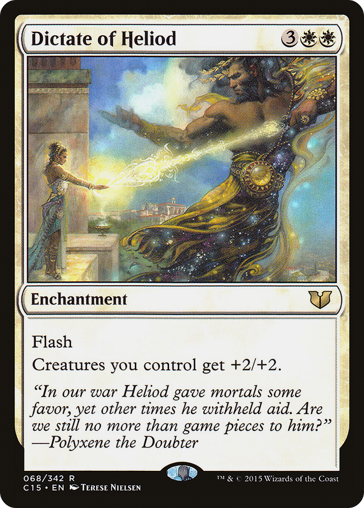 Magic: The Gathering - Dictate of Heliod - Commander 2015