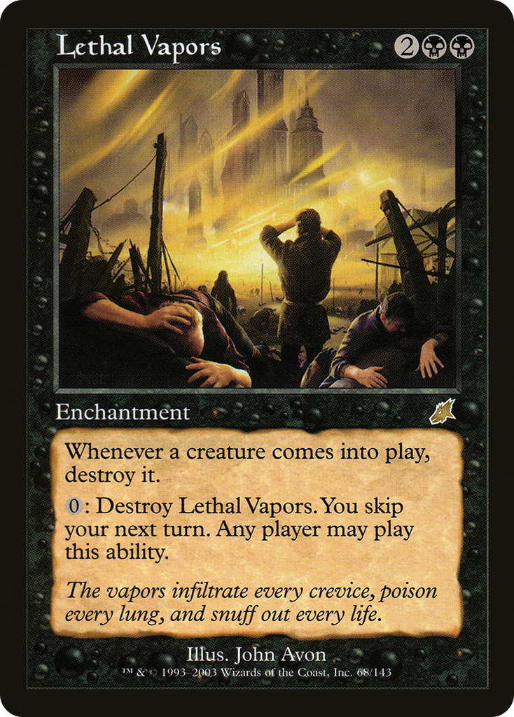 Magic: The Gathering - Lethal Vapors - Scourge