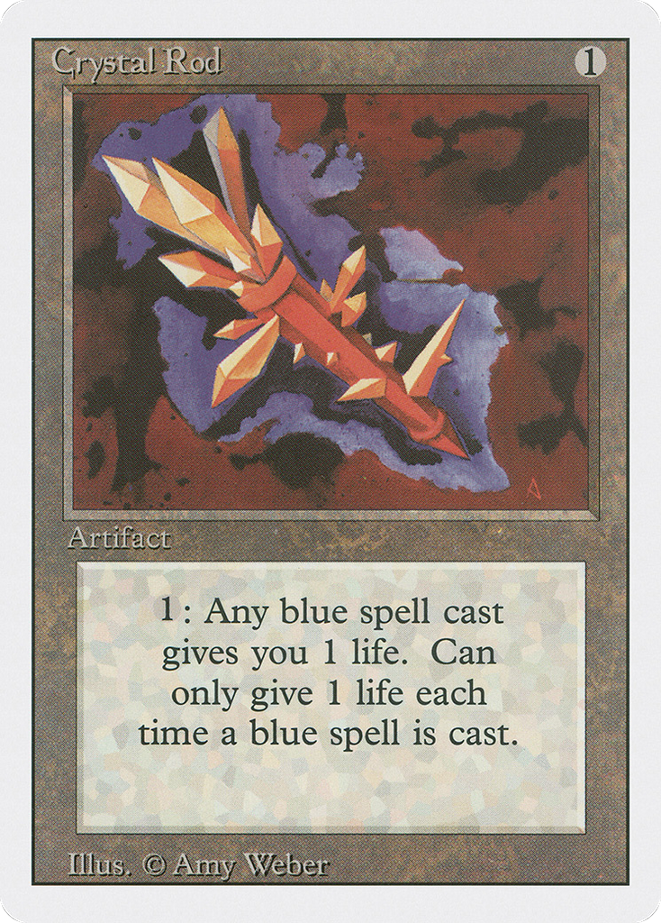 Magic: The Gathering - Crystal Rod - Revised Edition