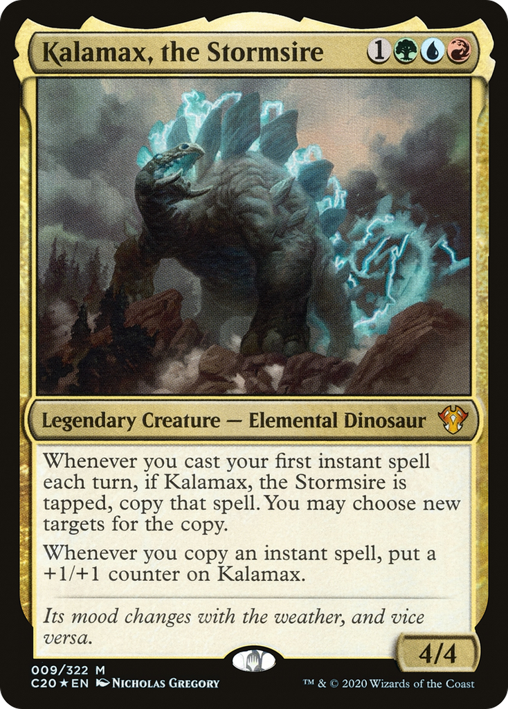 Magic: The Gathering - Kalamax, the Stormsire Foil - Commander 2020