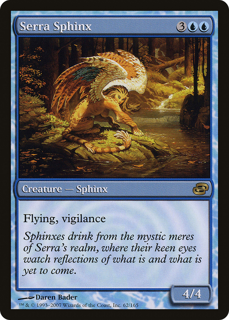 Magic: The Gathering - Serra Sphinx - Planar Chaos