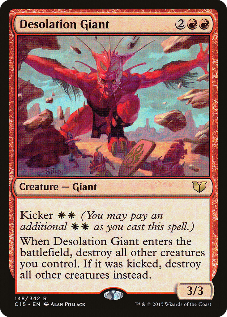 Magic: The Gathering - Desolation Giant - Commander 2015