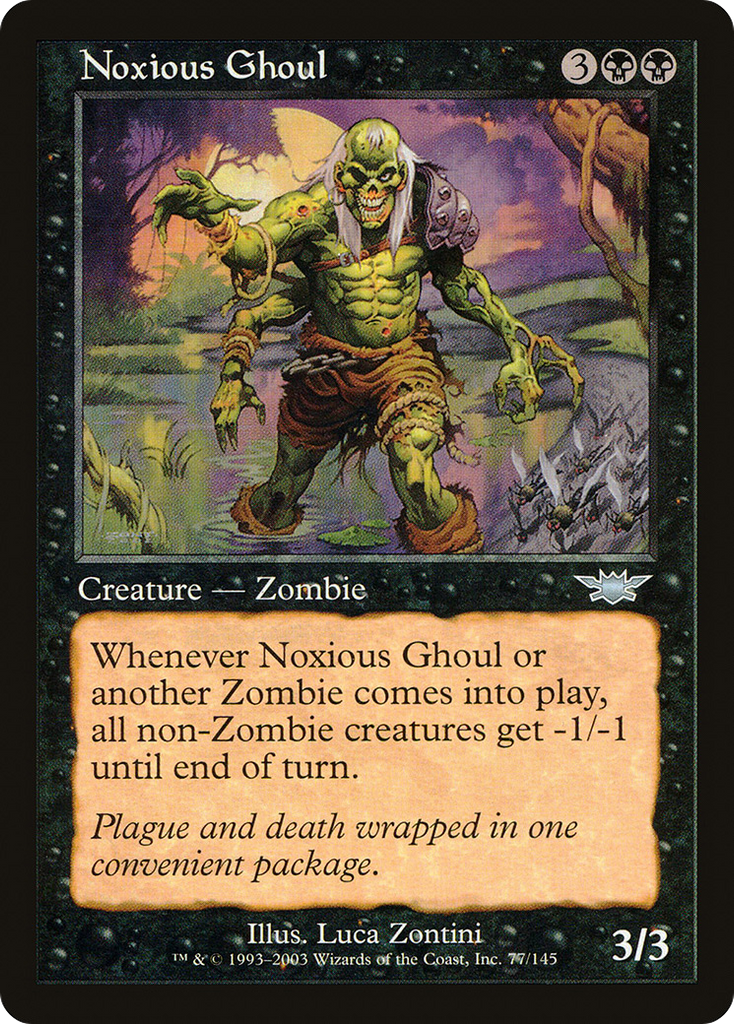 Magic: The Gathering - Noxious Ghoul - Legions