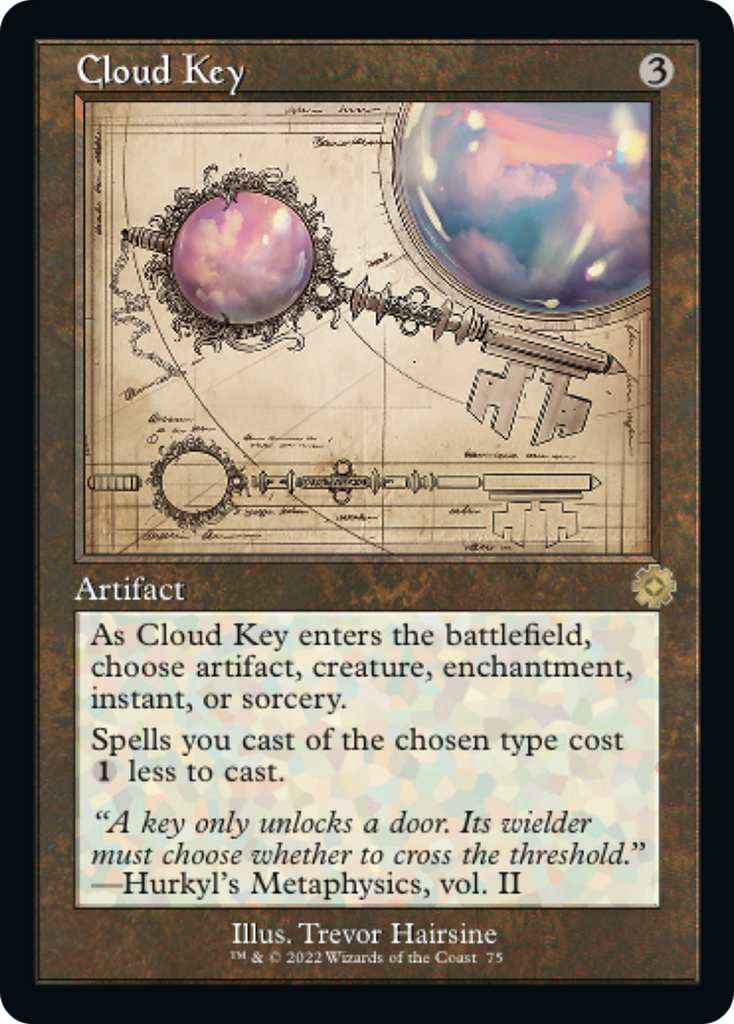Magic: The Gathering - Cloud Key - The Brothers' War Retro Artifacts