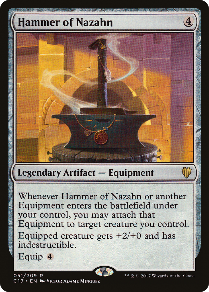 Magic: The Gathering - Hammer of Nazahn - Commander 2017