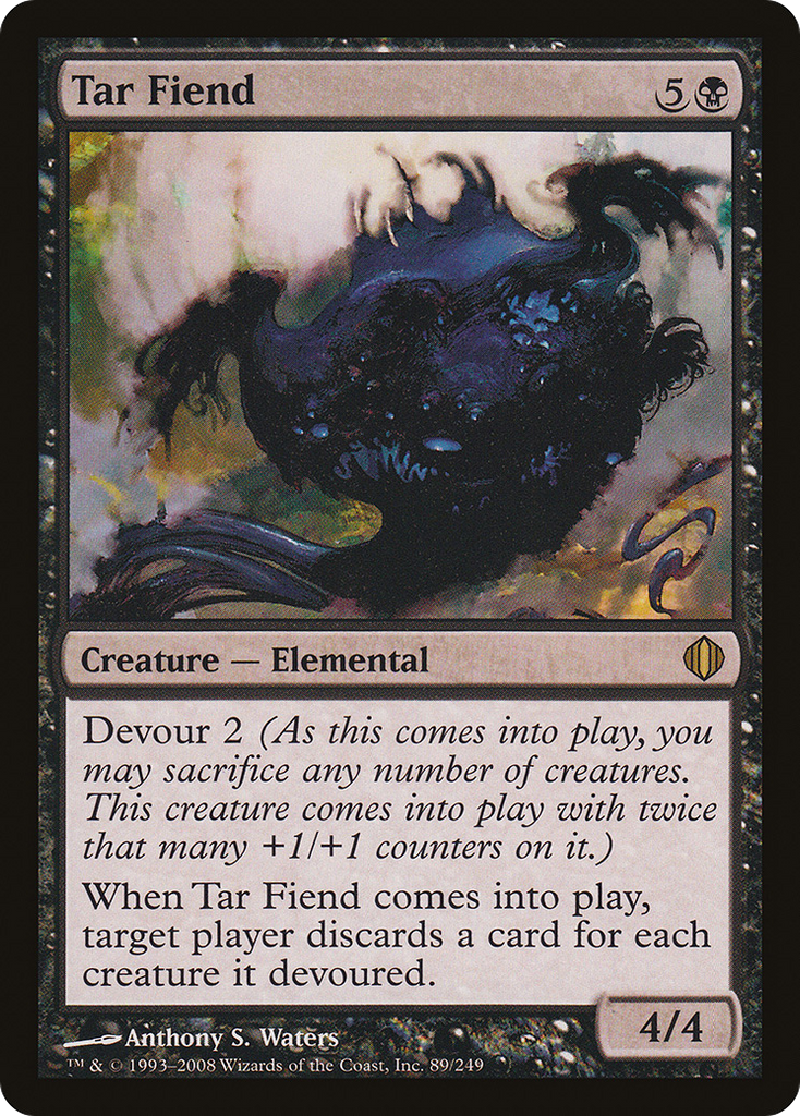 Magic: The Gathering - Tar Fiend - Shards of Alara