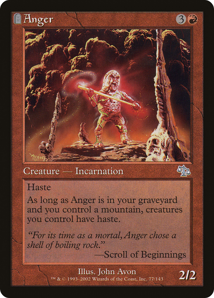 Magic: The Gathering - Anger - Judgment