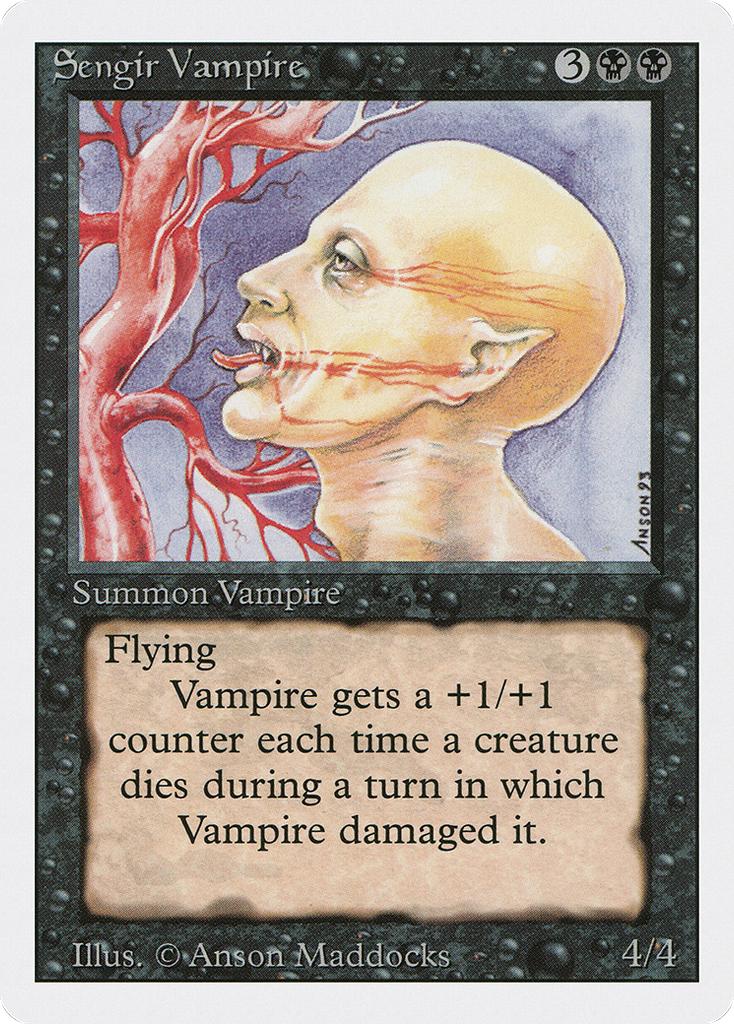 Magic: The Gathering - Sengir Vampire - Revised Edition