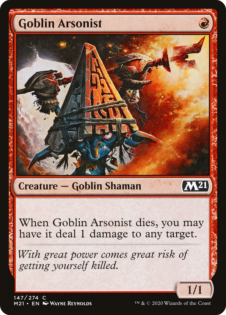 Magic: The Gathering - Goblin Arsonist - Core Set 2021