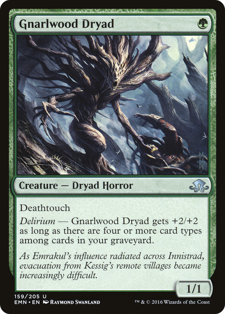 Magic: The Gathering - Gnarlwood Dryad - Eldritch Moon