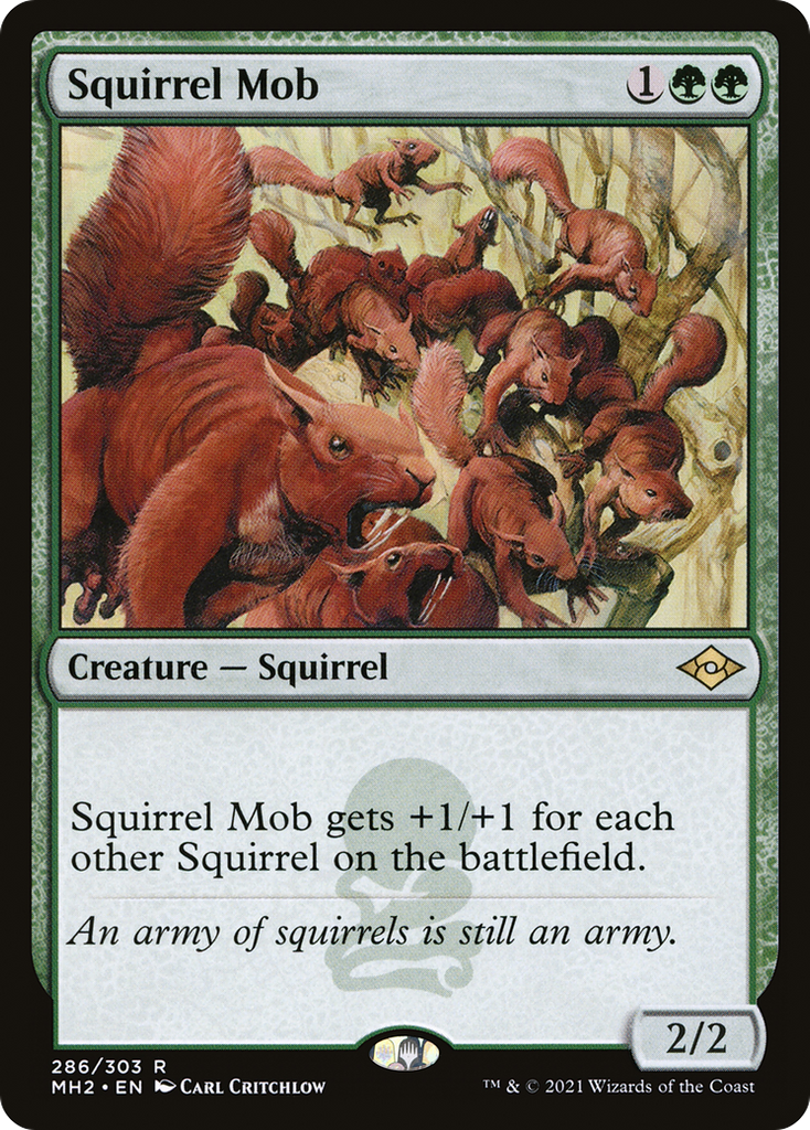 Magic: The Gathering - Squirrel Mob - Modern Horizons 2