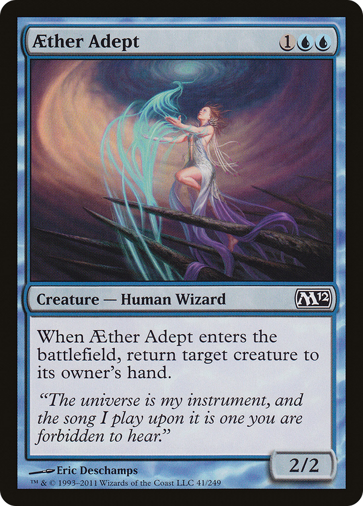 Magic: The Gathering - Aether Adept - Magic 2012