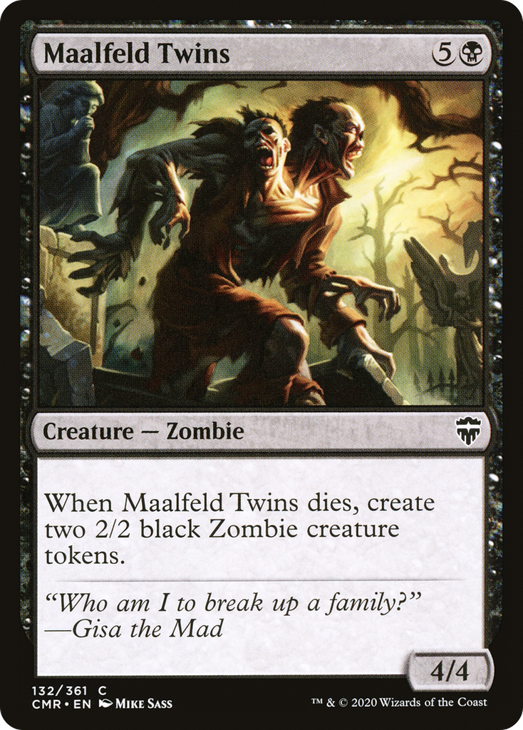 Magic: The Gathering - Maalfeld Twins - Commander Legends