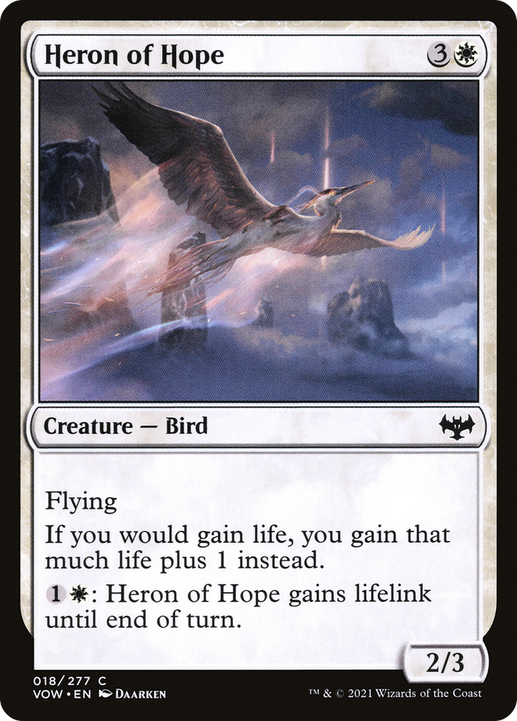 Magic: The Gathering - Heron of Hope - Innistrad: Crimson Vow