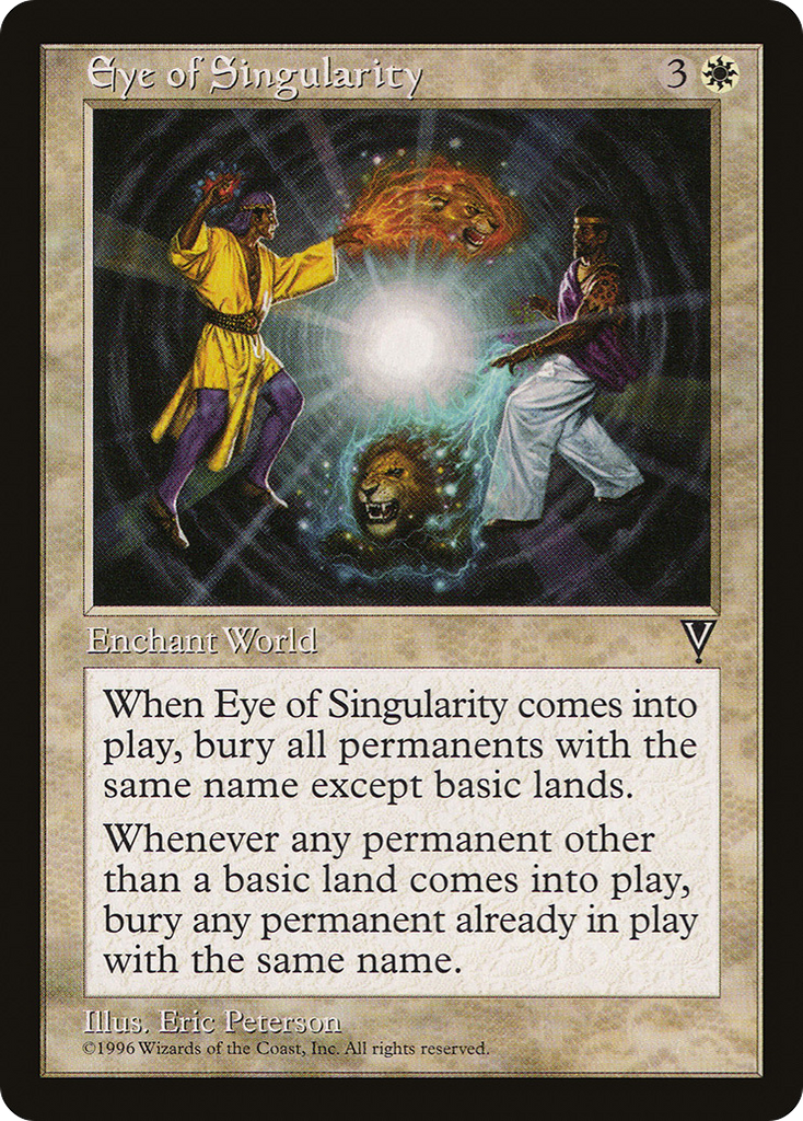 Magic: The Gathering - Eye of Singularity - Visions