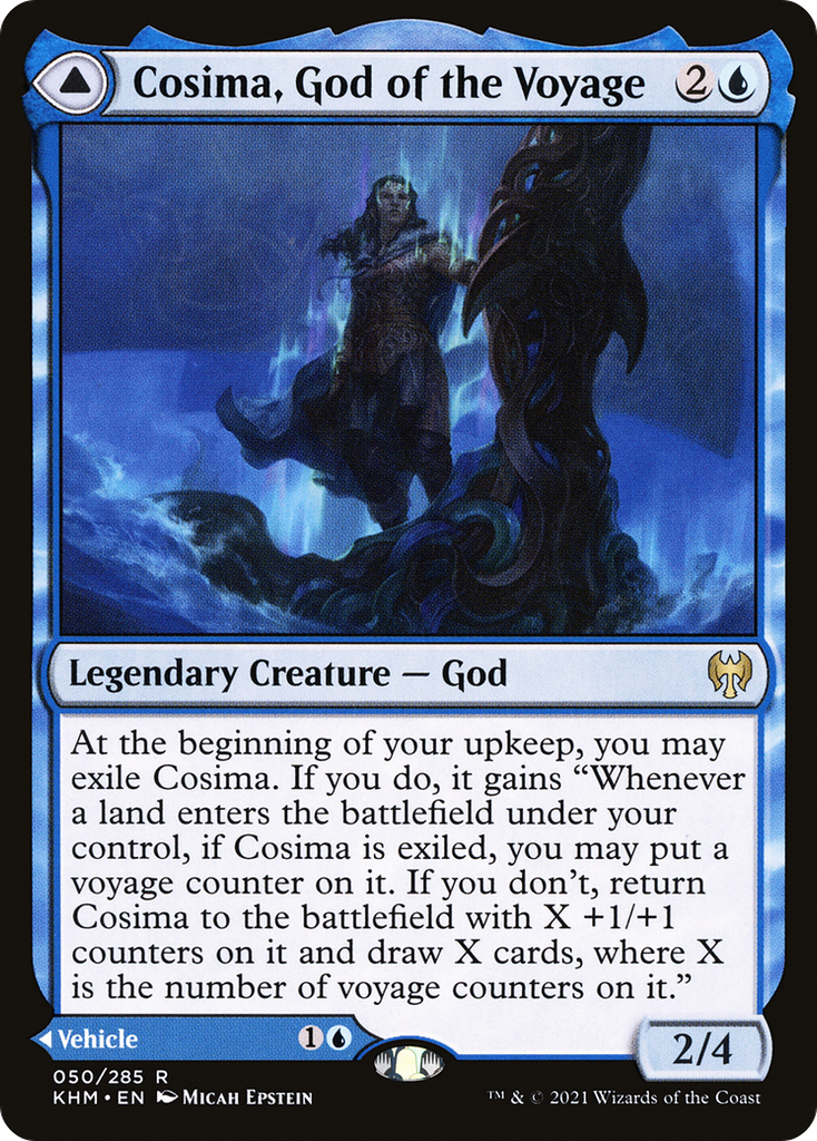 Magic: The Gathering - Cosima, God of the Voyage // The Omenkeel - Kaldheim