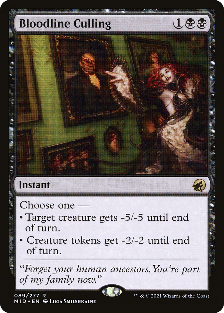 Magic: The Gathering - Bloodline Culling - Innistrad: Midnight Hunt