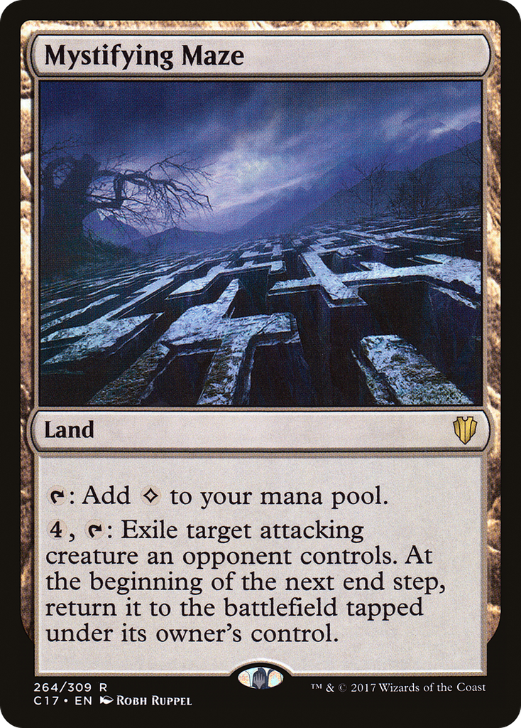 Magic: The Gathering - Mystifying Maze - Commander 2017