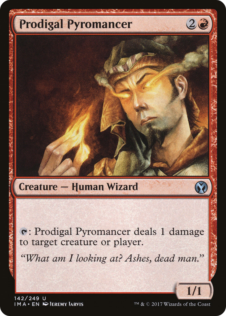 Magic: The Gathering - Prodigal Pyromancer - Iconic Masters