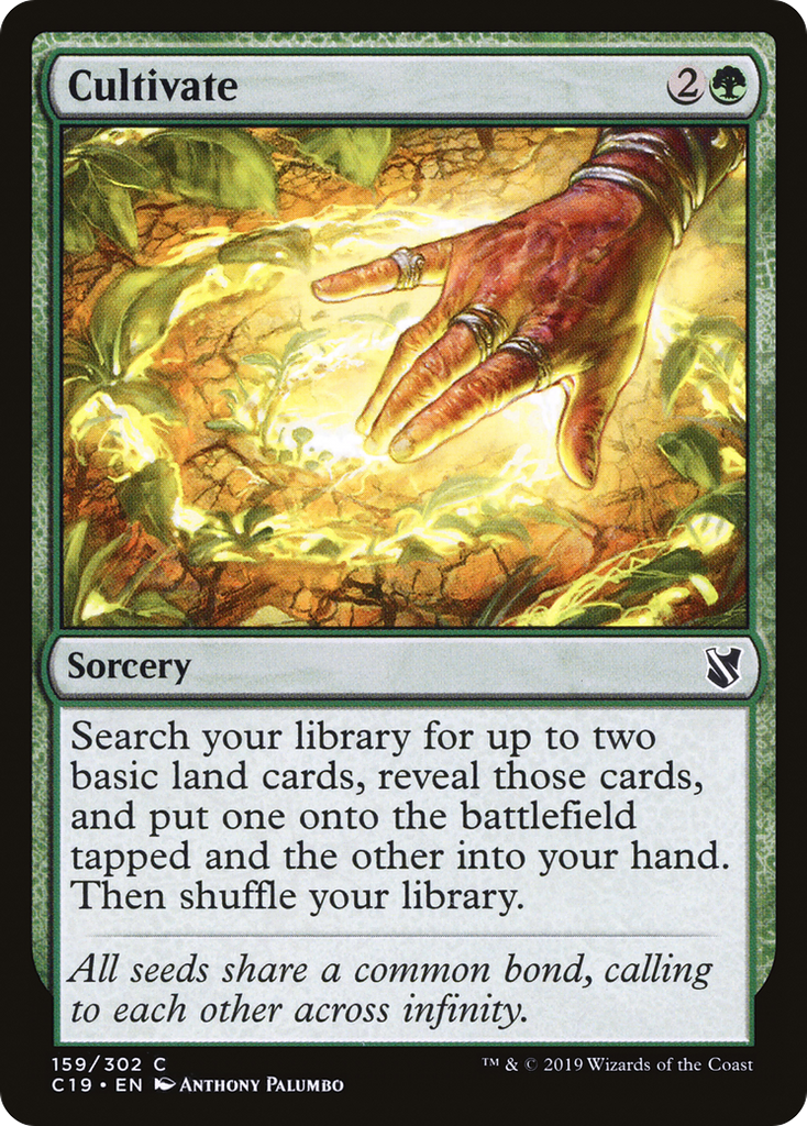 Magic: The Gathering - Cultivate - Commander 2019