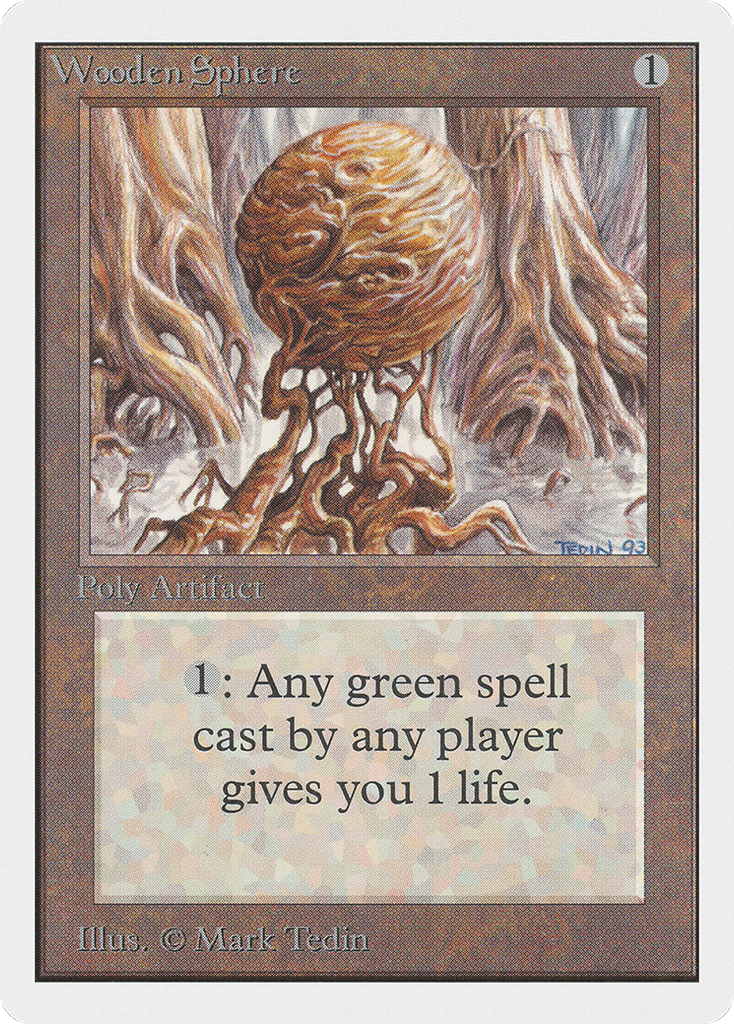 Magic: The Gathering - Wooden Sphere - Unlimited Edition