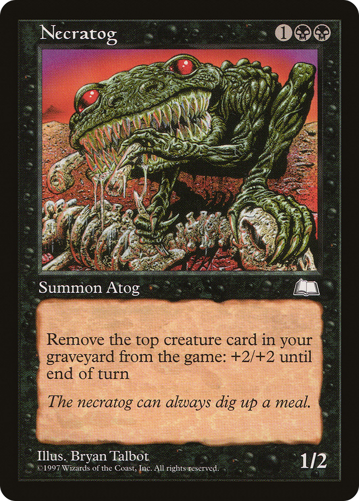Magic: The Gathering - Necratog - Weatherlight