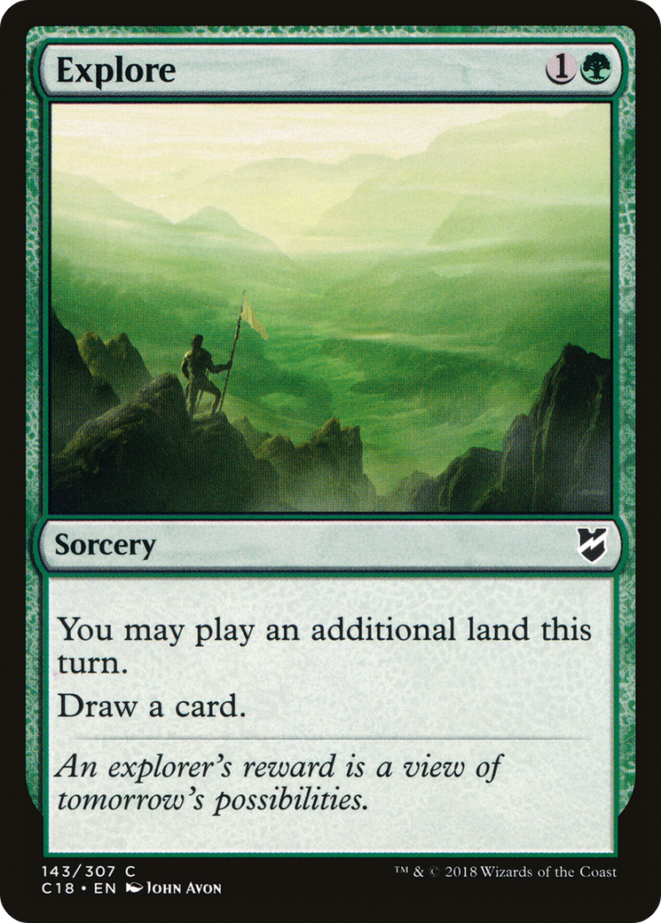 Magic: The Gathering - Explore - Commander 2018