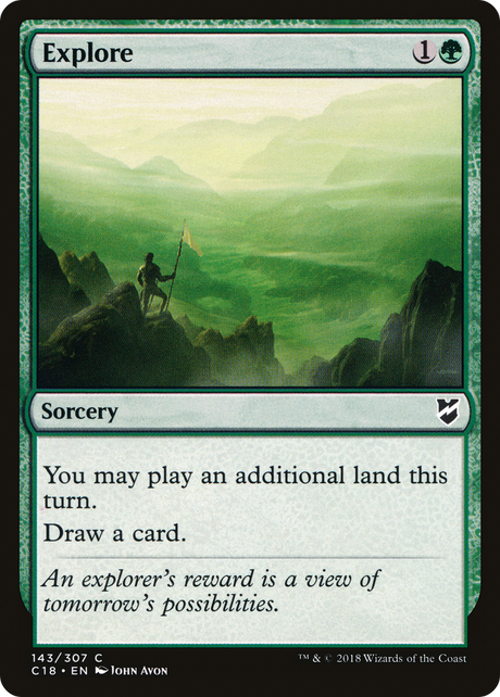 Magic: The Gathering - Explore - Commander 2018