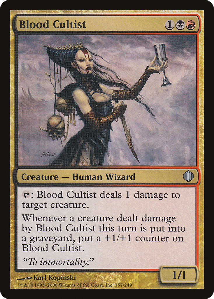 Magic: The Gathering - Blood Cultist - Shards of Alara