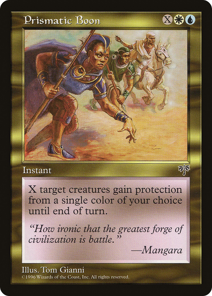 Magic: The Gathering - Prismatic Boon - Mirage
