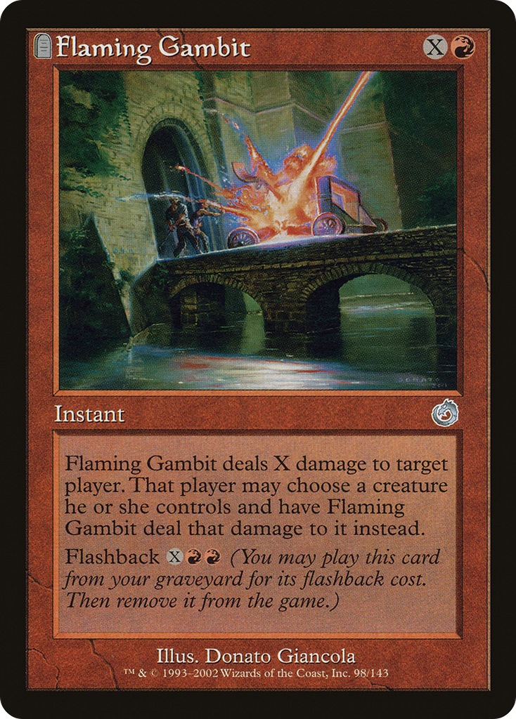 Magic: The Gathering - Flaming Gambit - Torment