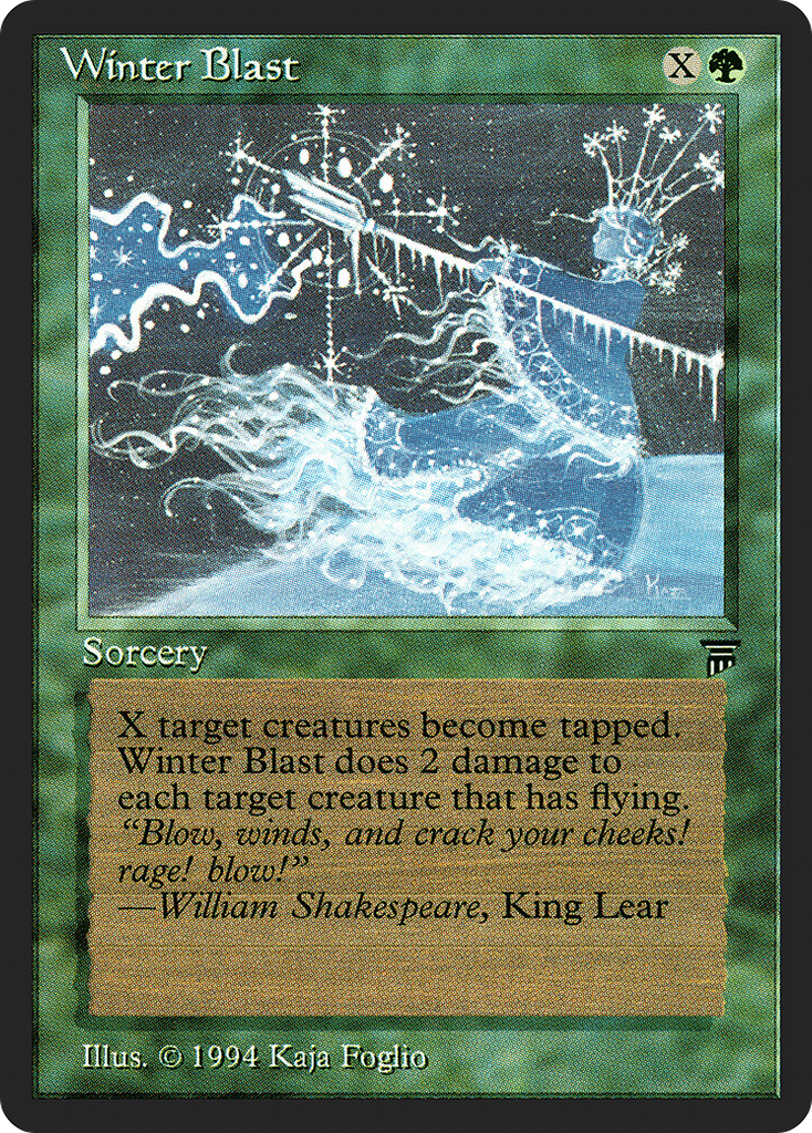 Magic: The Gathering - Winter Blast - Legends