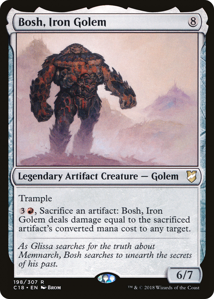 Magic: The Gathering - Bosh, Iron Golem - Commander 2018
