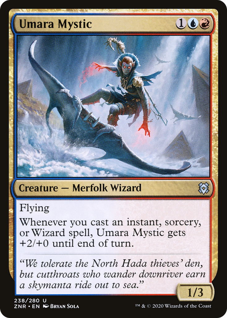 Magic: The Gathering - Umara Mystic - Zendikar Rising