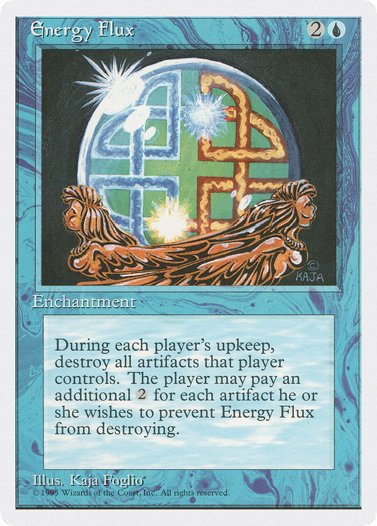 Magic: The Gathering - Energy Flux - Fourth Edition