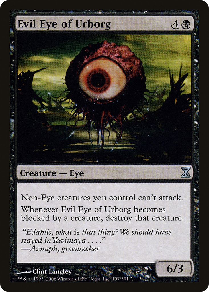 Magic: The Gathering - Evil Eye of Urborg - Time Spiral