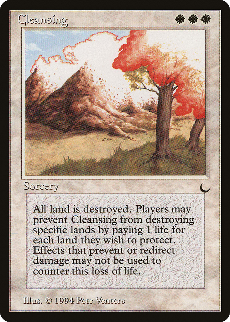 Magic: The Gathering - Cleansing - The Dark