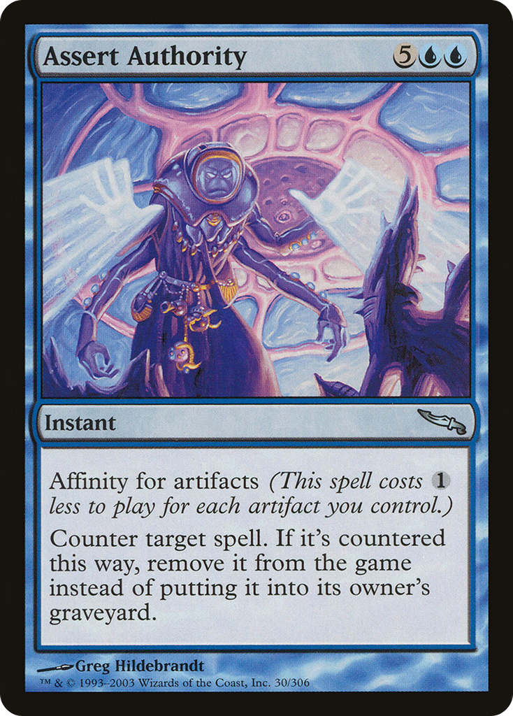 Magic: The Gathering - Assert Authority - Mirrodin