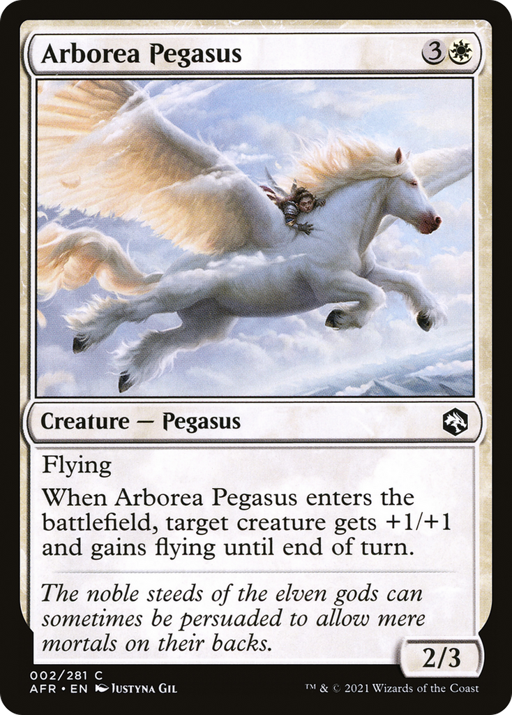 Magic: The Gathering - Arborea Pegasus - Adventures in the Forgotten Realms