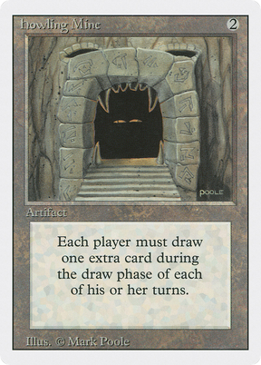 Magic: The Gathering - Howling Mine - Revised Edition